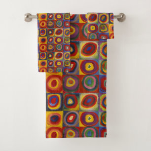 Colour Study - Wassily Kandinsky Bath Towel Set