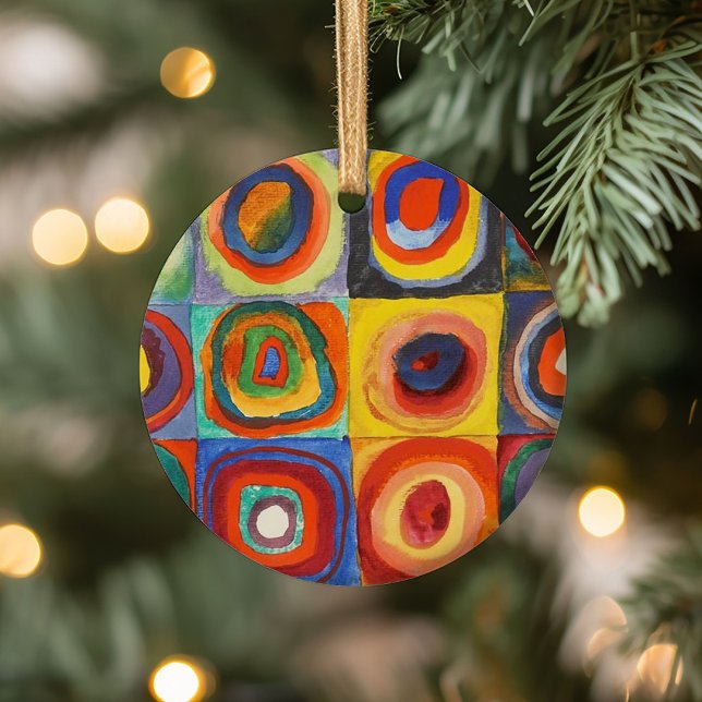 Colour Study | Wassily Kandinsky Ceramic Ornament (Creator Uploaded)
