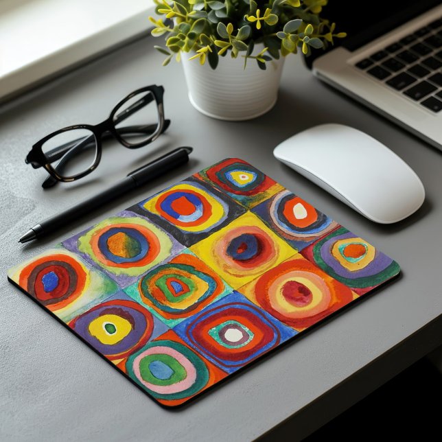 Colour Study | Wassily Kandinsky Mouse Pad (Creator Uploaded)