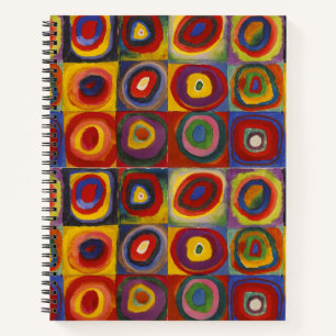 Colour Study - Wassily Kandinsky Notebook
