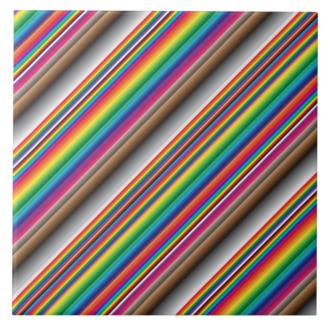 colour swatch on diagonal ceramic tile (Front)