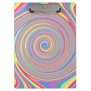 Colour Swirl Clipboard