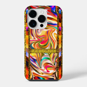 Colour Swirl  iPhone 14 Pro Case