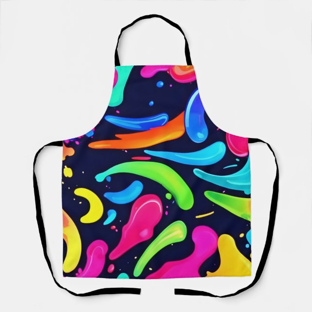 Colour Symphony: A Visual Feast Apron (Front)