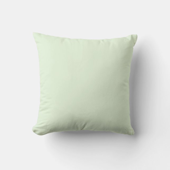 colour tea green cushion (Front)
