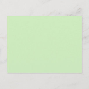 colour tea green postcard