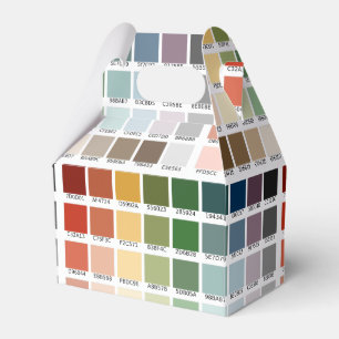 Colour Test Favour Box