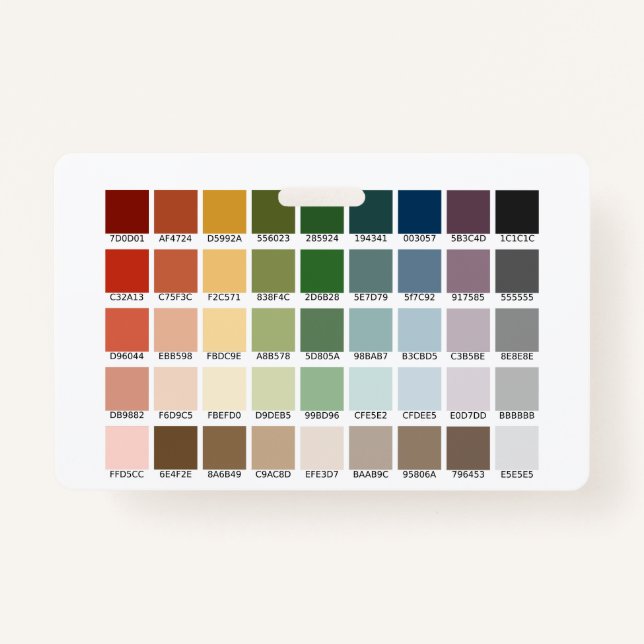 Colour Test ID Badge (Front)