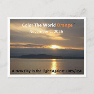 Colour The World Orange™ 2026 Postcards