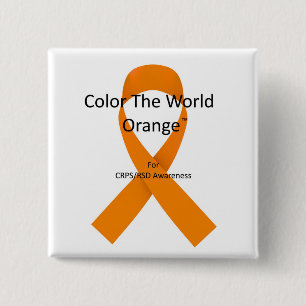 Colour The World Orange™ Button