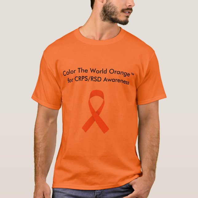 Colour The World Orange t-shirt (Front)