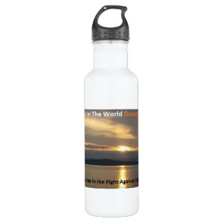 Colour The World Orange Water Bottle