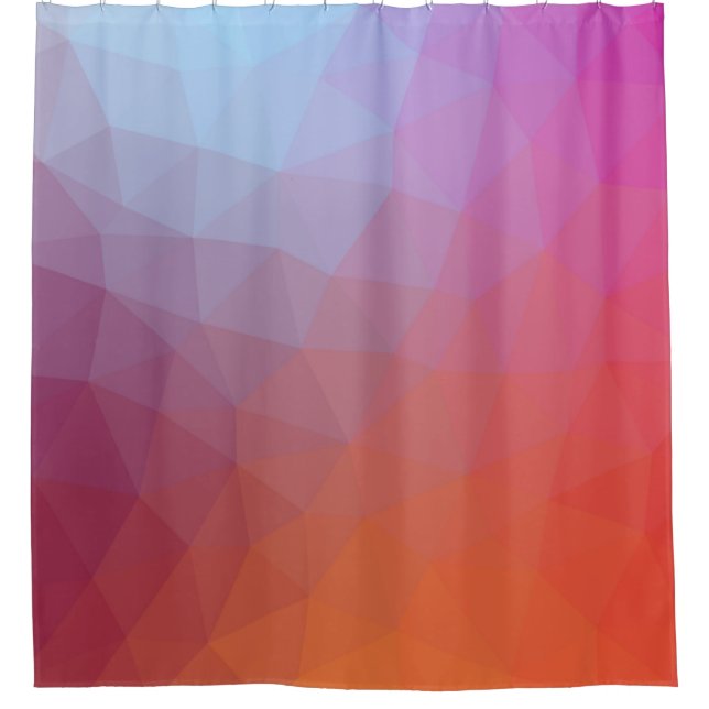 colour theme mosaic abstract backgroundabstract,ba shower curtain (Front)