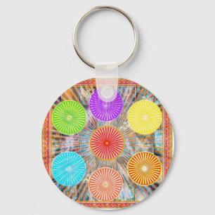 Colour Therapy Graphics : Healing Energy Chakra Key Ring