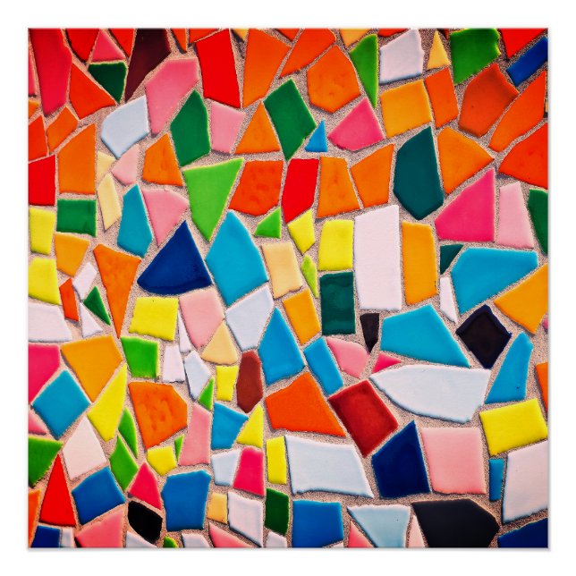 Colour tile  poster (Front)