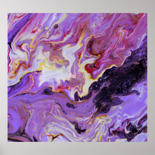 Colour tone acrylic paints, abstract. poster
