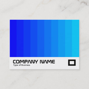 Colour Transition - Shades of Blue Business Card