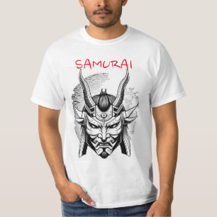 Colour T's Samurai Masks Crafts  T-Shirt