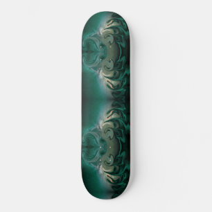 colour turquesa remolino skateboard
