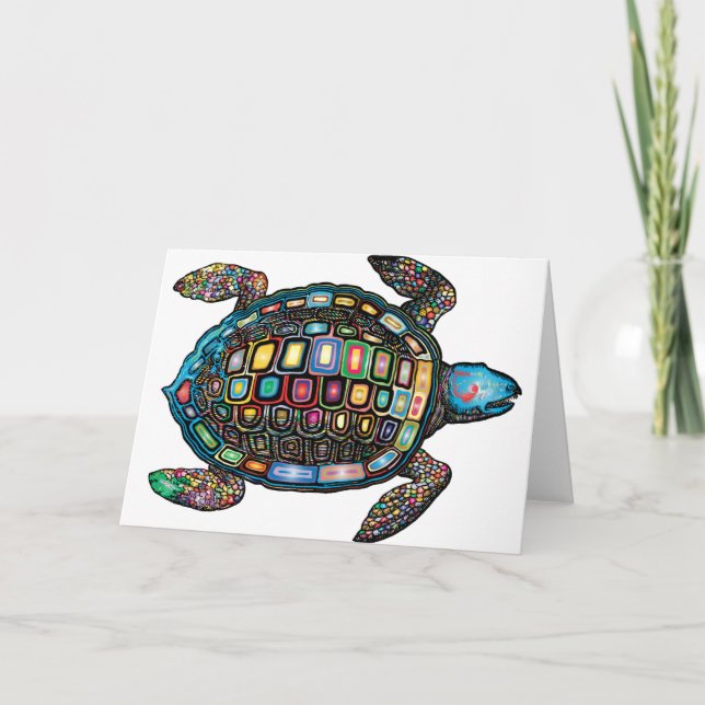 Colour Turtle Card (Front)