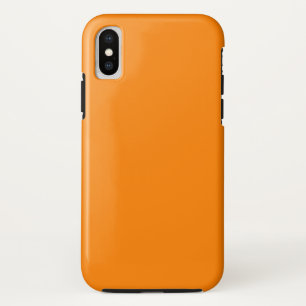 colour UT orange iPhone X Case