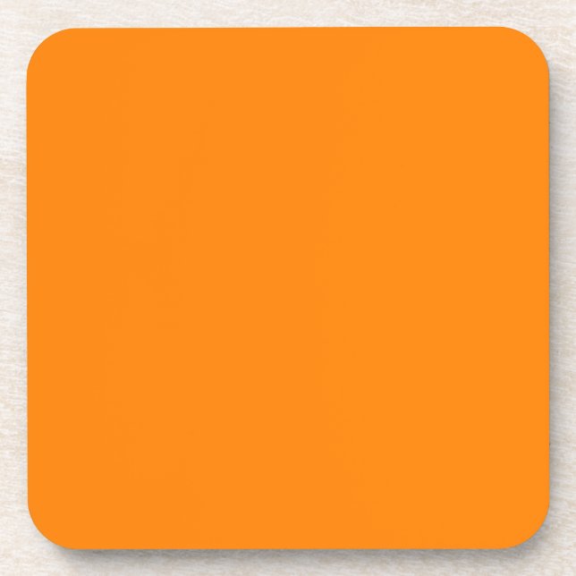 colour UT orange Coaster (Front)