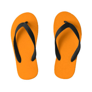 colour UT orange Kid's Thongs