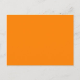colour UT orange Postcard
