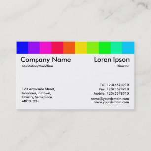 Colour Variations 04 Business Card