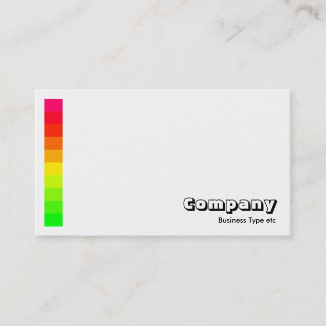 Colour Variations IV 02a Business Card (Front)