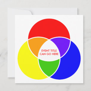 colour venn diagram invitation