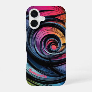 Colour Vortex iPhone 16 Case