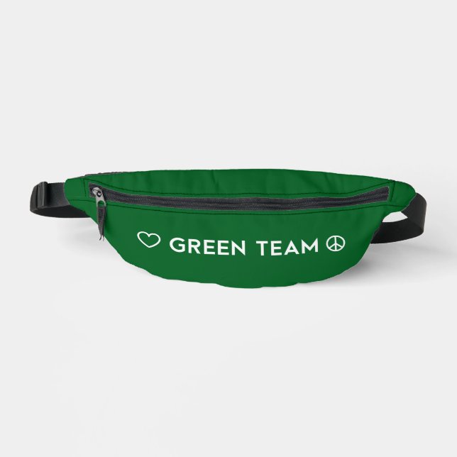 Colour War Green Team Fanny Pack (Front)