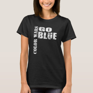 Colour Wars Go Blue Team for Camp T-Shirt