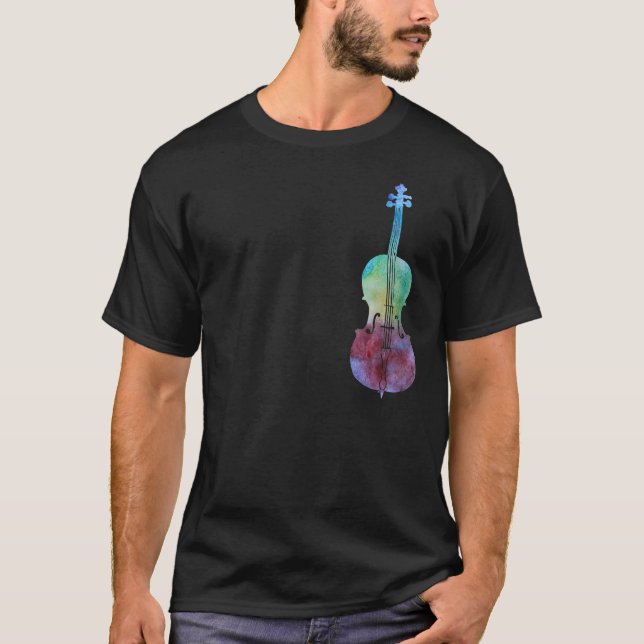 Colour Washed Cello T-Shirt (Front)