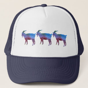 Colour Washed Goats Trucker Hat