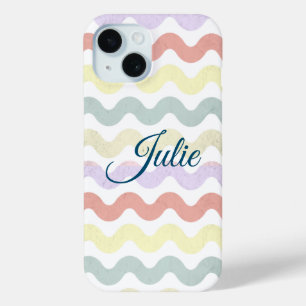 Colour Waves (Pastels) Case-Mate iPhone Case