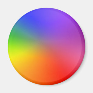 Colour Wheel: Abstract Colours Magnet