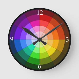 Colour Wheel Clock
