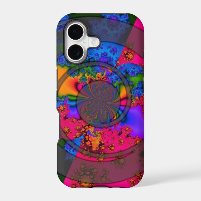 colour wheel iphone case (Back)