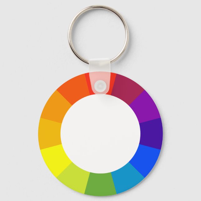 colour wheel key ring (Front)