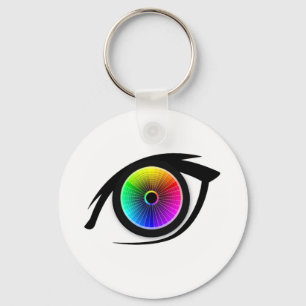 Colour Wheel Key Ring