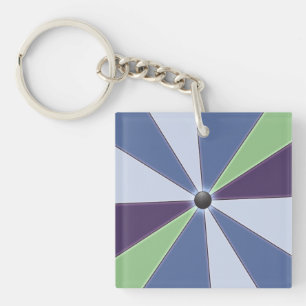 Colour Wheel Key Ring