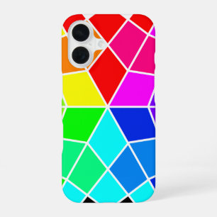 Colour Wheel Star - iPhone 16 Case