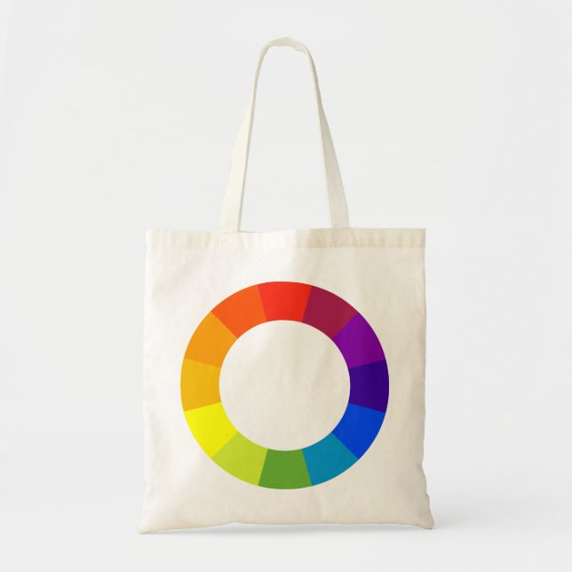 colour wheel tote bag (Front)