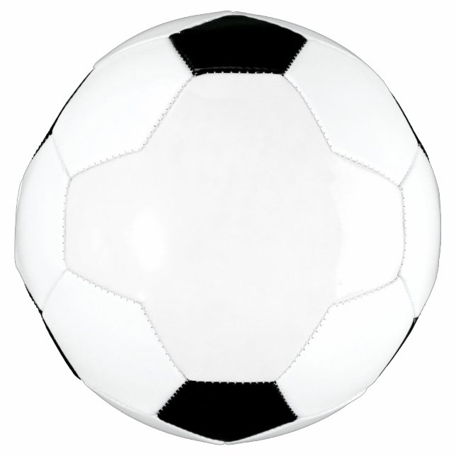 colour white soccer ball (Front)