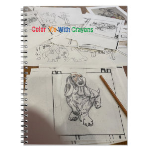 Colour With Me Bassie Notebook
