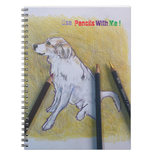 Colour With Me Pyrenees Notebook