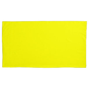 colour yellow pillowcase