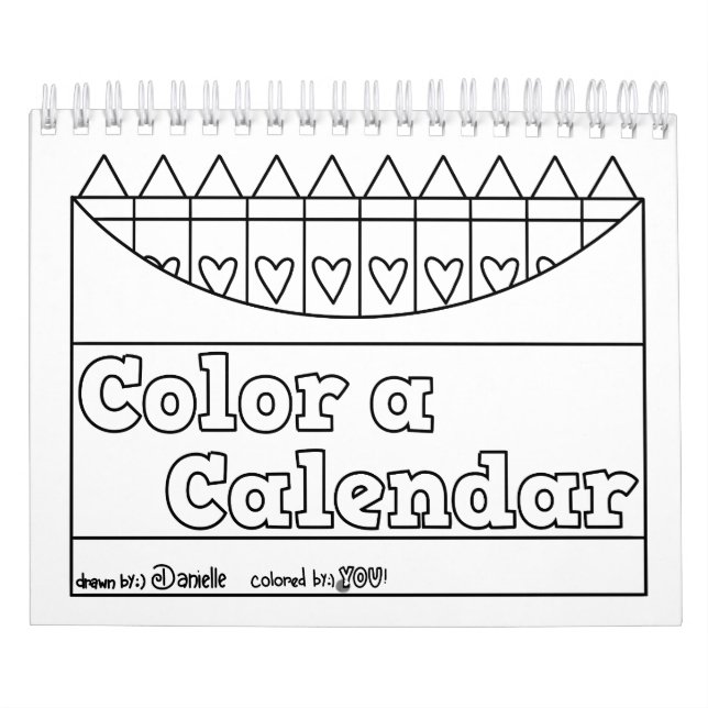 Colour Your Calendar 2nd Edition (Cover)